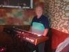 Great smile from Don Wimbrow playing keyboard w/ Old School at BJ’s.